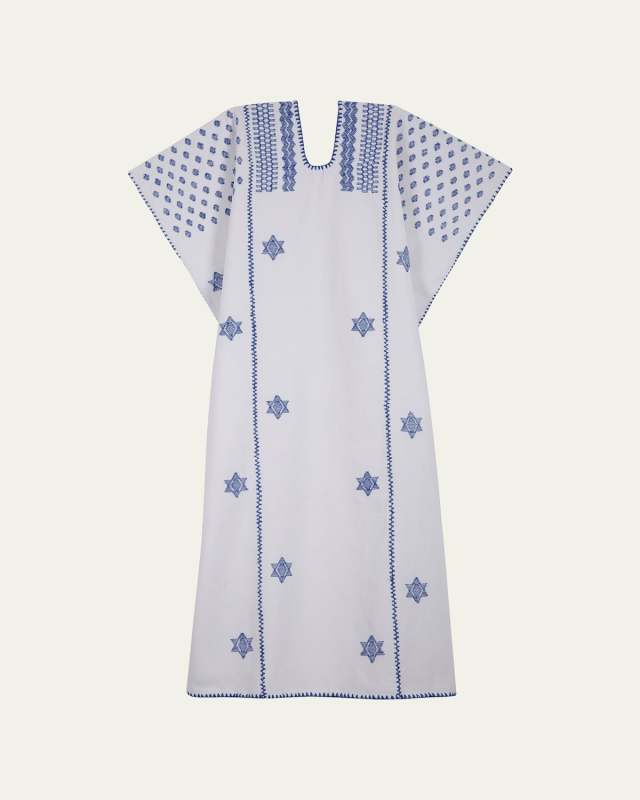 Three Panel Midi Star Kaftan
